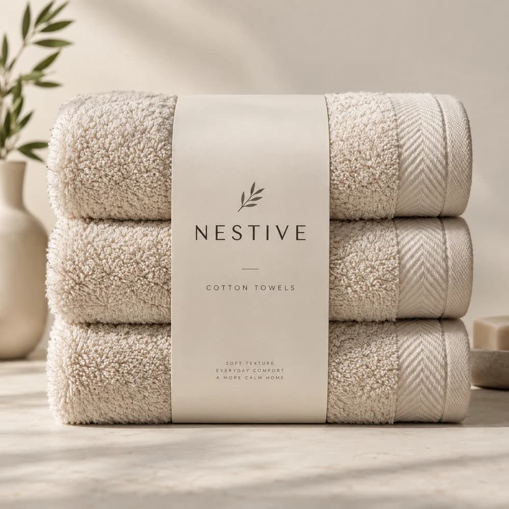 Bộ 3 khăn cotton · Trải nghiệm tại phòng trưng bày ở Pangyo